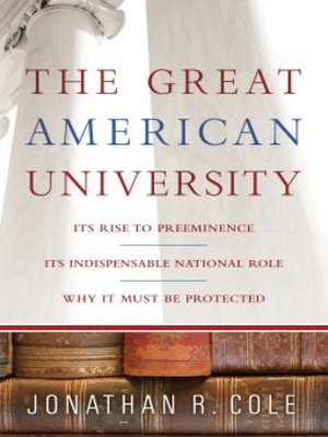 cover image of The Great American University